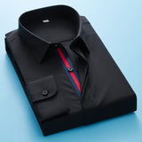 Shirt Men's Spring Autumn Casual Shirt 2020 fashion Embroidery business