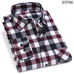 Cotton 2020 Spring Autumn Casual Long Sleeve Shirt Soft Comfort Slim Fit Styles Brand Man Plus Size