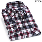 Cotton 2020 Spring Autumn Casual Long Sleeve Shirt Soft Comfort Slim Fit Styles Brand Man Plus Size