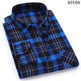 Cotton 2020 Spring Autumn Casual Long Sleeve Shirt Soft Comfort Slim Fit Styles Brand Man Plus Size