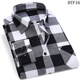 Cotton 2020 Spring Autumn Casual Long Sleeve Shirt Soft Comfort Slim Fit Styles Brand Man Plus Size