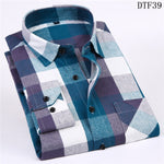 Cotton 2020 Spring Autumn Casual Long Sleeve Shirt Soft Comfort Slim Fit Styles Brand Man Plus Size