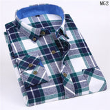 Cotton 2020 Spring Autumn Casual Long Sleeve Shirt Soft Comfort Slim Fit Styles Brand Man Plus Size